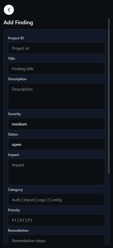 Remediation tracking